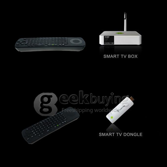 RC13-S (Measy RC13 Updated Version) 5 in 1 Wireless Air Fly Mouse & Keyboard Remote Control w/Audio/Speaker/Mic for Android TV BOX/PC(2005)