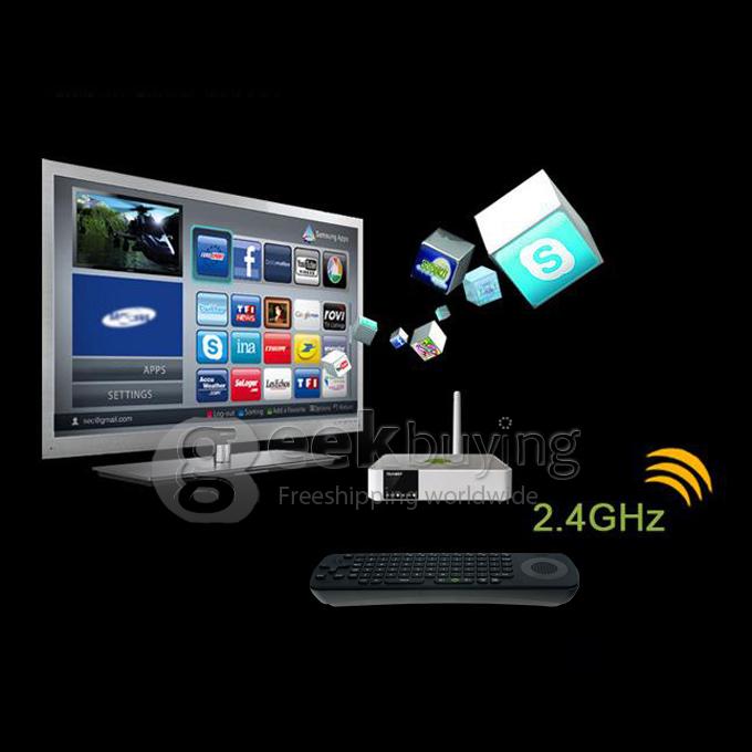 RC13-S (Measy RC13 Updated Version) 5 in 1 Wireless Air Fly Mouse & Keyboard Remote Control w/Audio/Speaker/Mic for Android TV BOX/PC(2005)