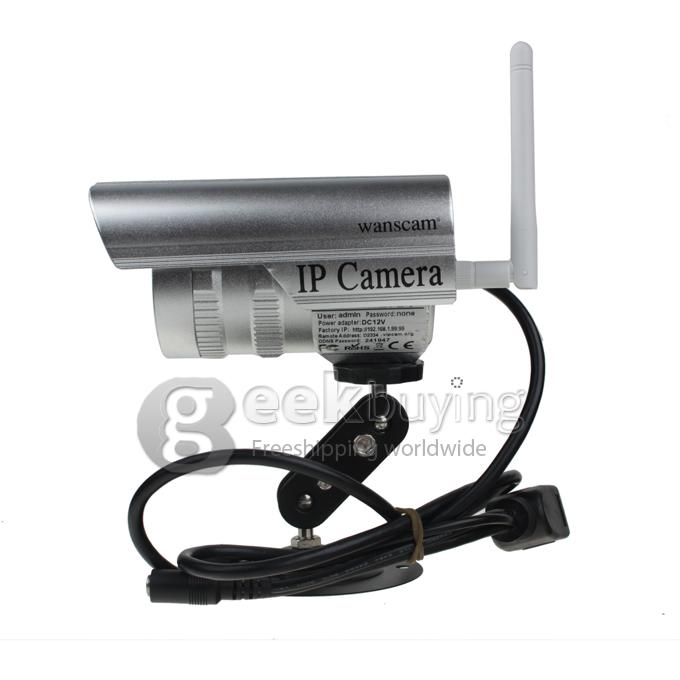 Wanscam P2P-JW0011 640 x 480 Outdoor Waterproof MJPEG CMOS Sensor Wireless IP Camera with Night Vision and Motion Detection Alarm