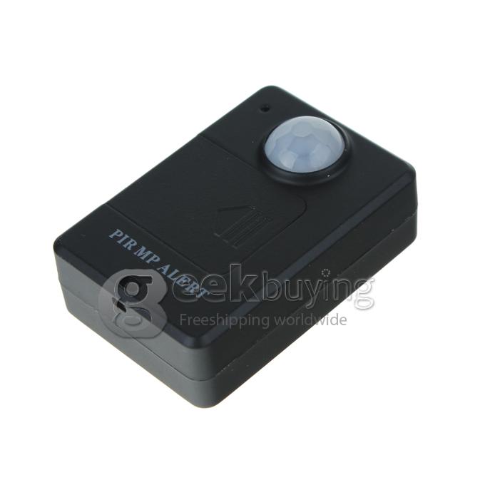 Mini GSM Alarm Wireless Remote Control Infrared Fence Home Burglar Security Alarm System - Black