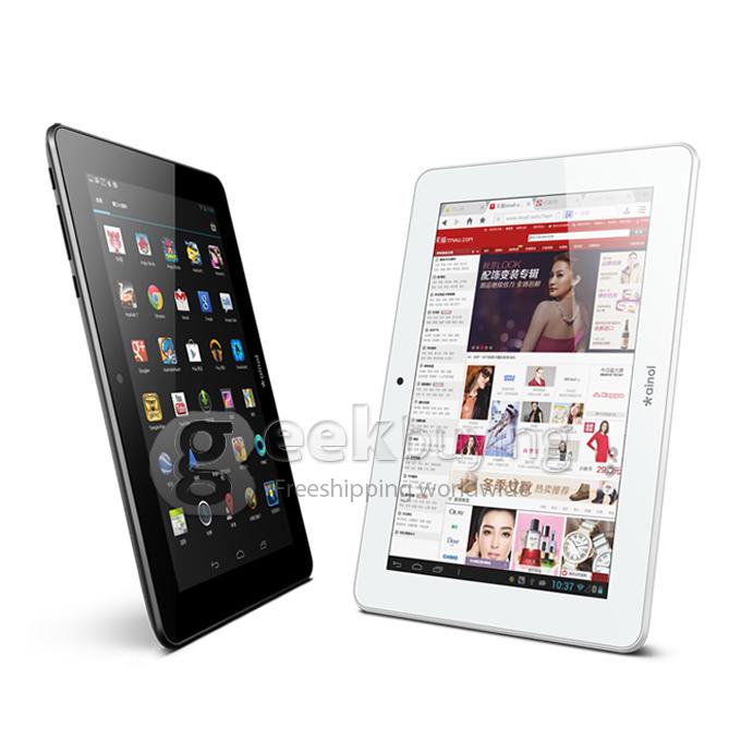 Free Leather Case Ainol Novo7 Venus Quad Core 7 inch Android 4.1 Tablet PC 1GB RAM 16GB ROM IPS ATM7029 1280*800 HDMI White