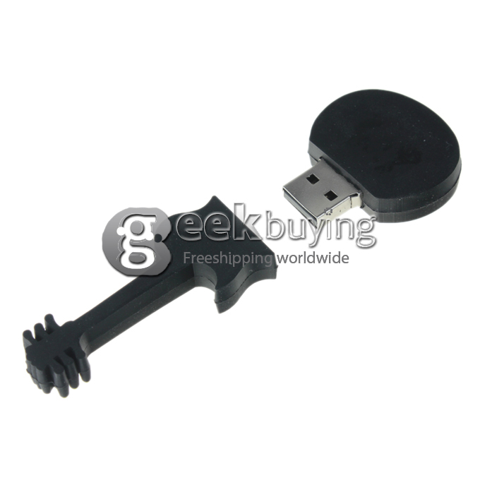 4GB Guitar Style USB 2.0 Flash U Stick Pen Drive Disk for Laptop Computer