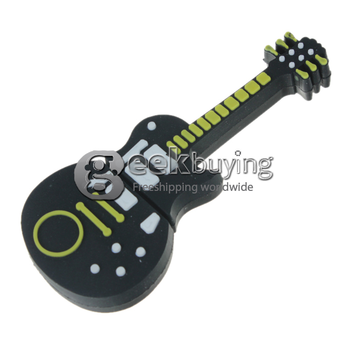 4GB Guitar Style USB 2.0 Flash U Stick Pen Drive Disk for Laptop Computer