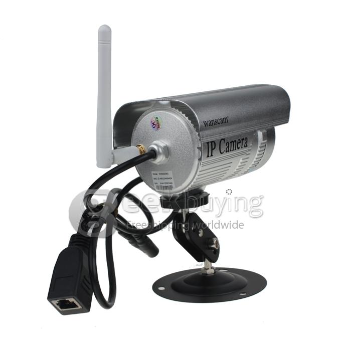 Wanscam P2P-JW0011 640 x 480 Outdoor Waterproof MJPEG CMOS Sensor Wireless IP Camera with Night Vision and Motion Detection Alarm