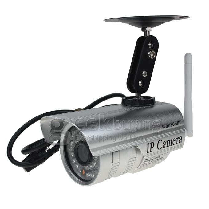 Wanscam P2P-JW0011 640 x 480 Outdoor Waterproof MJPEG CMOS Sensor Wireless IP Camera with Night Vision and Motion Detection Alarm