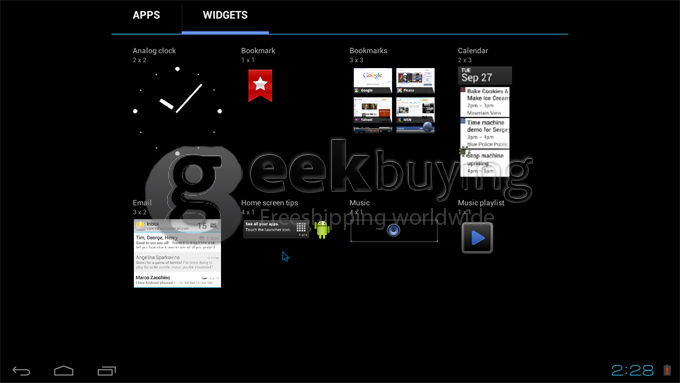 A9 Amlogic 8726-M3 Android 4.0 Google TV Box XBMC 1080P Full Hardware Decoding 3 USB Port RJ45 Port Remote Included