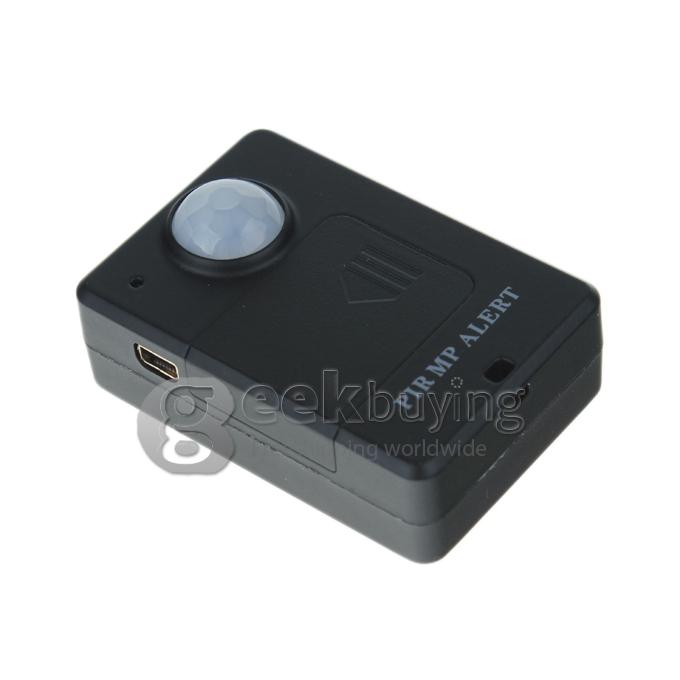 Mini GSM Alarm Wireless Remote Control Infrared Fence Home Burglar Security Alarm System - Black