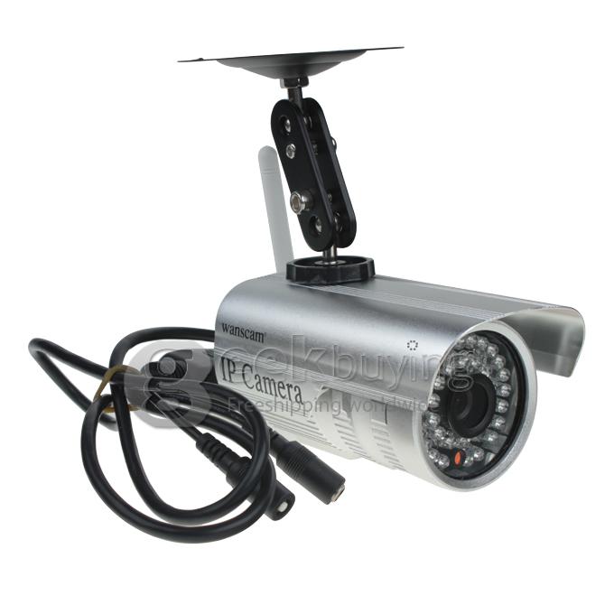 Wanscam P2P-JW0011 640 x 480 Outdoor Waterproof MJPEG CMOS Sensor Wireless IP Camera with Night Vision and Motion Detection Alarm