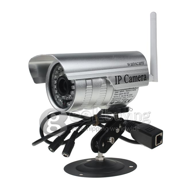 Wanscam P2P-JW0011 640 x 480 Outdoor Waterproof MJPEG CMOS Sensor Wireless IP Camera with Night Vision and Motion Detection Alarm