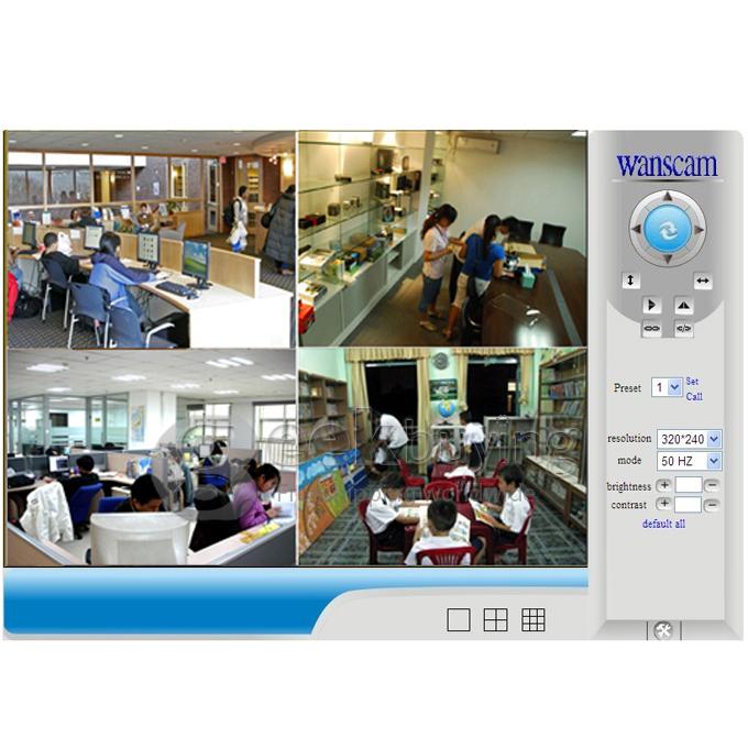 Wanscam P2P-JW0011 640 x 480 Outdoor Waterproof MJPEG CMOS Sensor Wireless IP Camera with Night Vision and Motion Detection Alarm