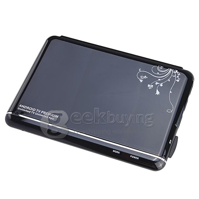 A9 Amlogic 8726-M3 Android 4.0 Google TV Box XBMC 1080P Full Hardware Decoding 3 USB Port RJ45 Port Remote Included