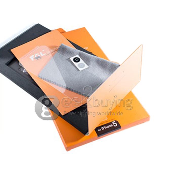 Hot!Great New PGL Screen Protector Optical Tempered Glass Anti-scratch Screen Protective For iPhone 5S 5