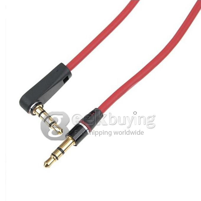 3.5mm Replacement Audio Cable Control Mic for Solo Beats Headphones