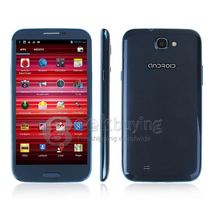 Star NStar N9589 5.7inch MTK6589 Quad Core Cortex A9 720P Smart phone 1GB RAM 8G 8.0MP Camera Android 4.1 OS 3G GPS Blue