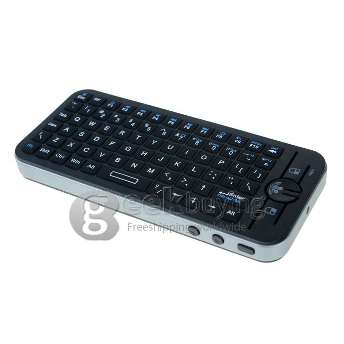 IPazzPort KP-810-16V 2.4G Wireless Mini Voice Keyboard Fly/Air Mouse with Speaker and Microphone