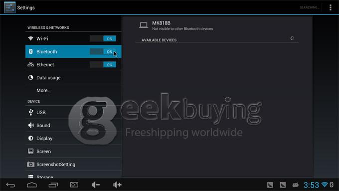 US Plug MK818 MK818B RK3066 Dual Core Mini PC TV Box Android 4.1 OS 1G RAM 8G With Built-in Camera Mic RJ45 HDMI 3.5mm Jack
