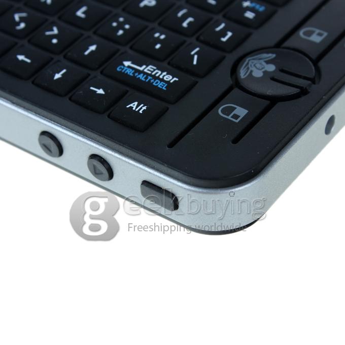 IPazzPort KP-810-16V 2.4G Wireless Mini Voice Keyboard Fly/Air Mouse with Speaker and Microphone