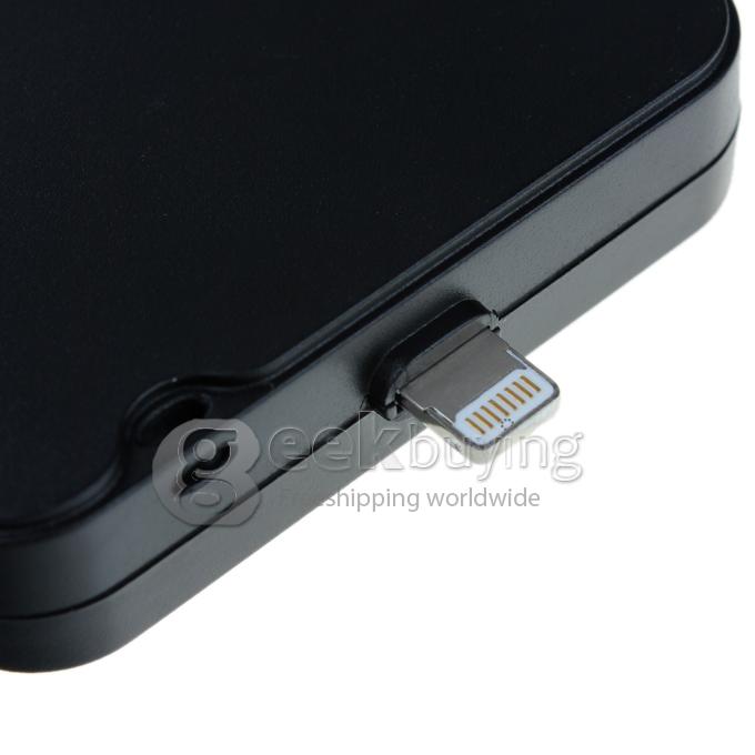 2200mAh Portable Rechargeable External Backup Battery Power Bank Charger Case for iPhone 5S 5C 5/iPad mini