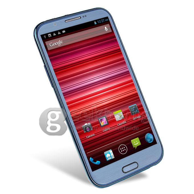 Star NStar N9589 5.7inch MTK6589 Quad Core Cortex A9 720P Smart phone 1GB RAM 8G 8.0MP Camera Android 4.1 OS 3G GPS Blue