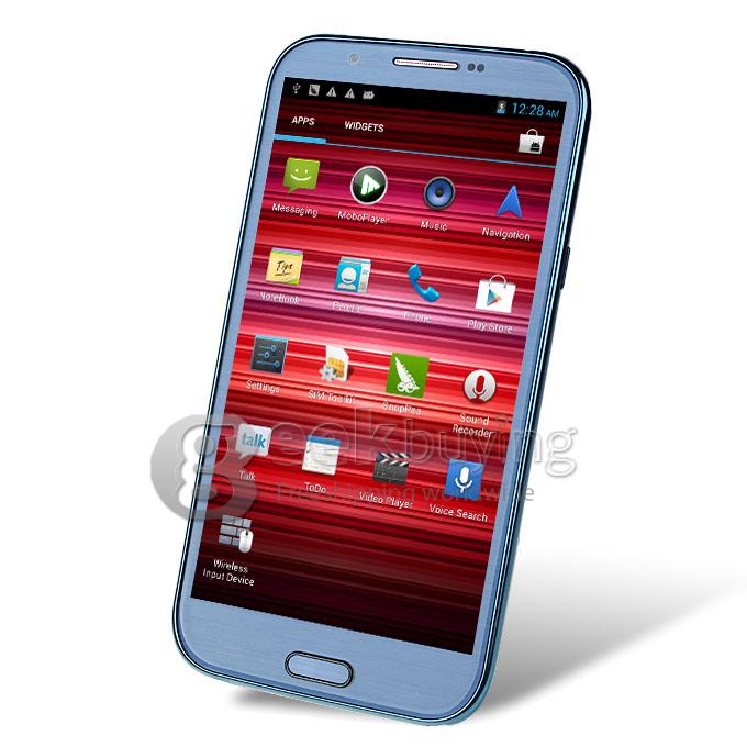 Star NStar N9589 5.7inch MTK6589 Quad Core Cortex A9 720P Smart phone 1GB RAM 8G 8.0MP Camera Android 4.1 OS 3G GPS Blue