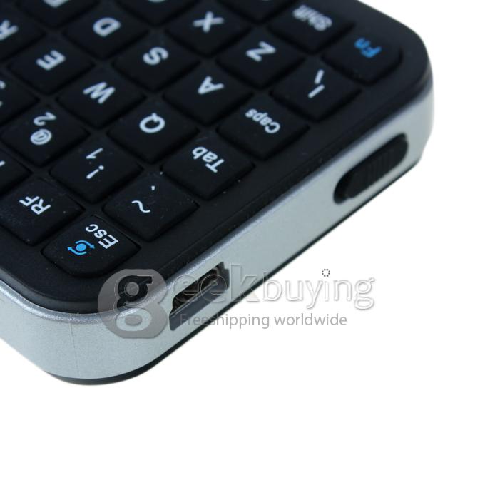 IPazzPort KP-810-16V 2.4G Wireless Mini Voice Keyboard Fly/Air Mouse with Speaker and Microphone