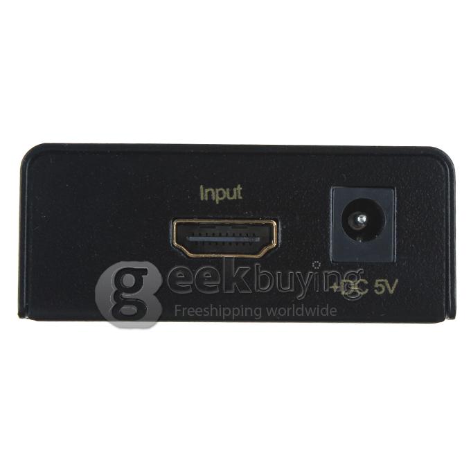 4 Port 1080P Video HDMI Splitter Switch Switcher HDMI 1.4a for HDTV TV DVD PS3
