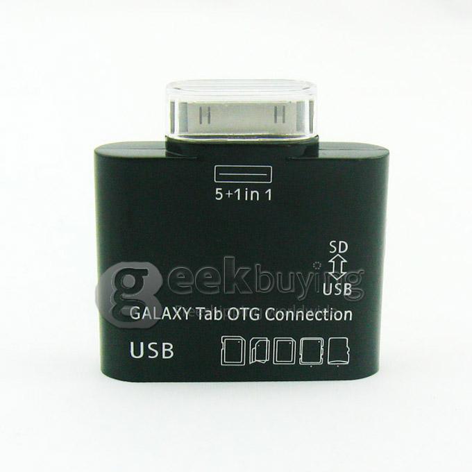 5 in 1 OTG USB Card Reader Kit for Samsung Galaxy Tab2 10.1 P5100 P5110 P5113