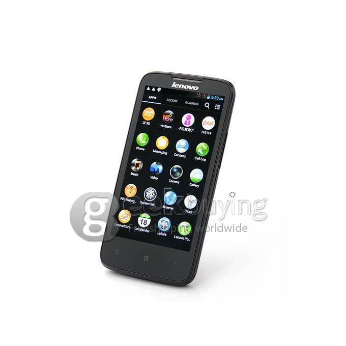 Bundle Lenovo A820 4.5inch MTK6589 Quad Core Smartphone IPS QHD Screen 1GB/4GB + Screen Protector + Cover Case