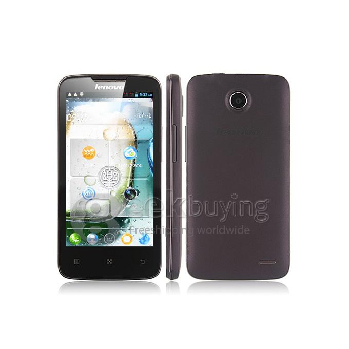 Bundle Lenovo A820 4.5inch MTK6589 Quad Core Smartphone IPS QHD Screen 1GB/4GB + Screen Protector + Cover Case