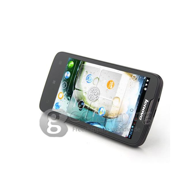 Bundle Lenovo A820 4.5inch MTK6589 Quad Core Smartphone IPS QHD Screen 1GB/4GB + Screen Protector + Cover Case