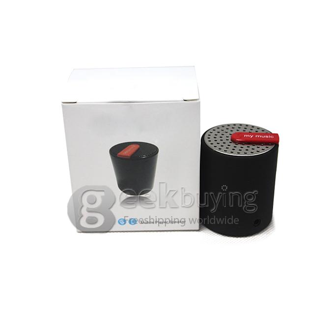 MY13 My Music Aluminium Bluetooth Mini Speaker-Black