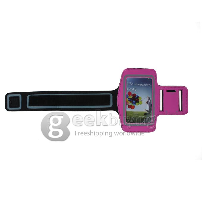 Sport Arm Band Gym Band Running Case Pouch for Samsung Galaxy S4 i9500 IV Rose