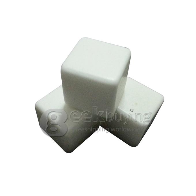 Teroforma's Whiskey Stones Ceramic Stone Ice Cubes Wine Bev Chillers 3pcs/set