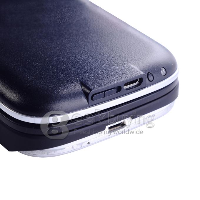 Bluetooth Keyboard Sliding Stand Case for Samsung Galaxy SIII S3 i9300 - Black