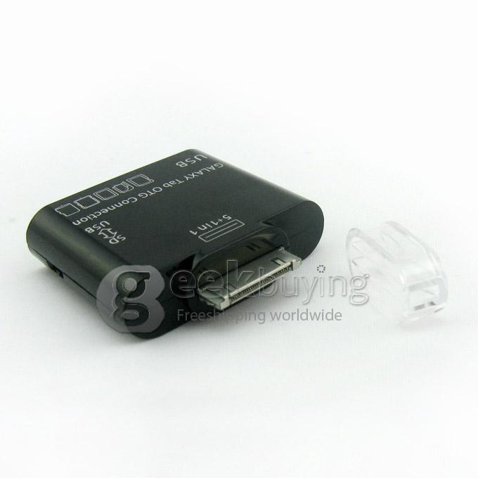 5 in 1 OTG USB Card Reader Kit for Samsung Galaxy Tab2 10.1 P5100 P5110 P5113