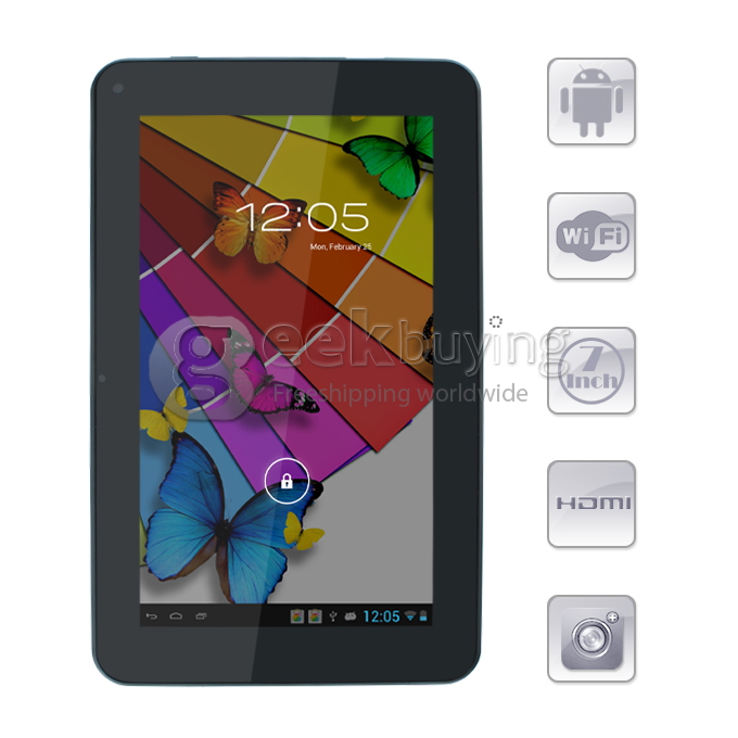Cube U25GT 7 Inch Android 4.1 OS Tablet PC 1024*600 RK2928 8GB Camera HDMI support External 3G