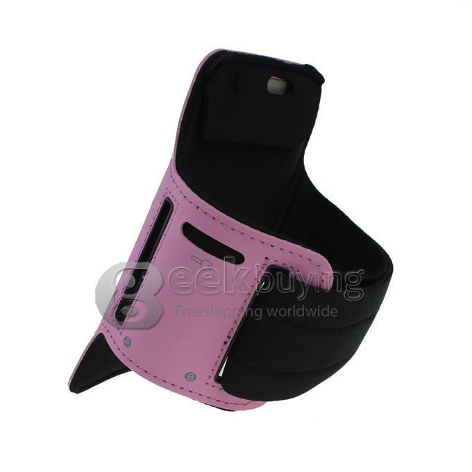 Sport Arm Band Gym Band Running Case Pouch for Samsung Galaxy S4 i9500 IV Pink