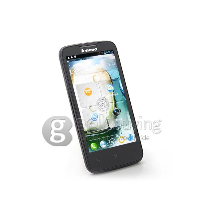 Bundle Lenovo A820 4.5inch MTK6589 Quad Core Smartphone IPS QHD Screen 1GB/4GB + Screen Protector + Cover Case