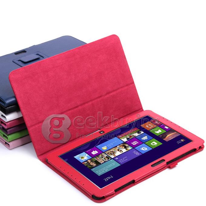 PU Leather Stand Flip Case Cover for 11.6