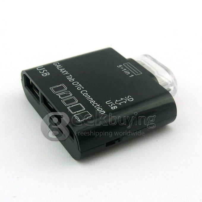 5 in 1 OTG USB Card Reader Kit for Samsung Galaxy Tab2 10.1 P5100 P5110 P5113