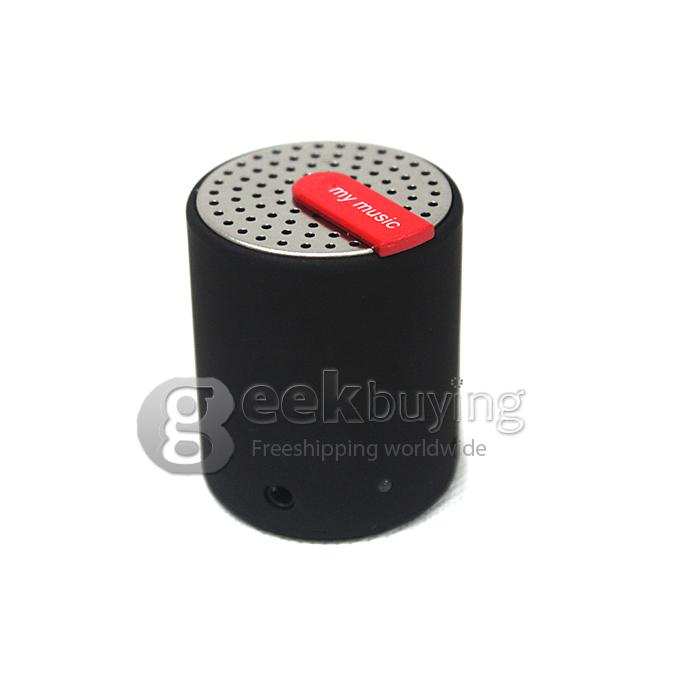 MY13 My Music Aluminium Bluetooth Mini Speaker-Black