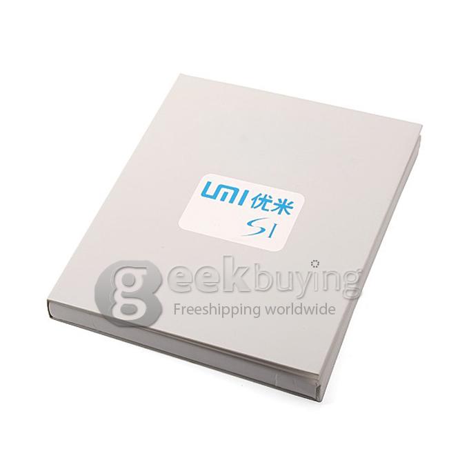 UMI S1 5.0 Inch IPS Arc Touch Screen MTK6589 Smart Phone 1G RAM+8GB ROM Android 4.2 OS with Dual Camera-Black