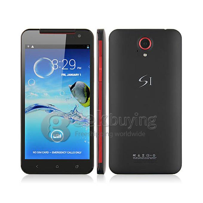 UMI S1 5.0 Inch IPS Arc Touch Screen MTK6589 Smart Phone 1G RAM+8GB ROM Android 4.2 OS with Dual Camera-Black