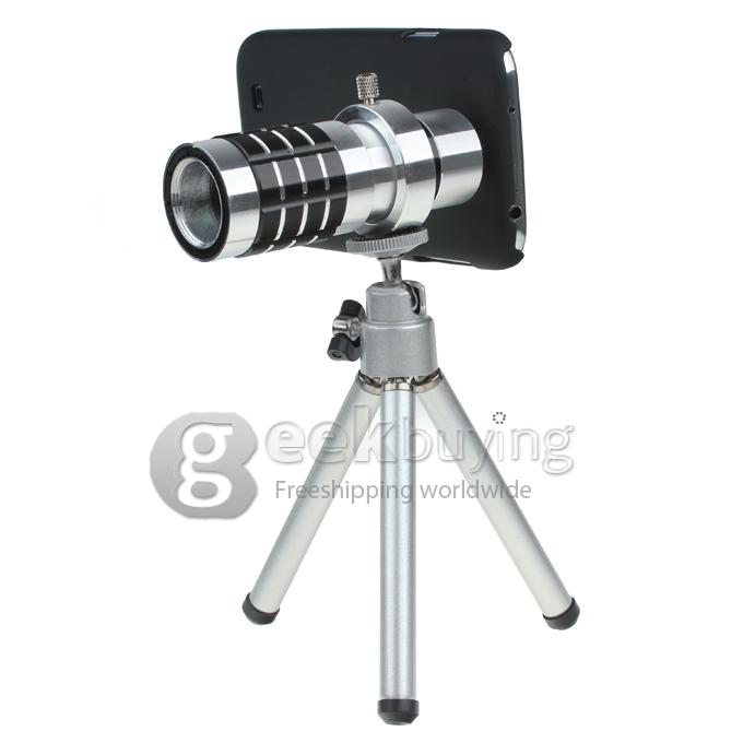12X Zoom Telescope Lens Case TelePhoto Camera for Samsung Galaxy S4 i9500