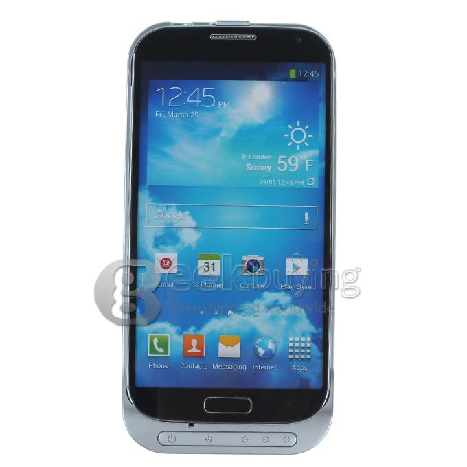 3200mAh Aluminium Power Bank External Backup Battery Case for Samsung Galaxy S4 i9500