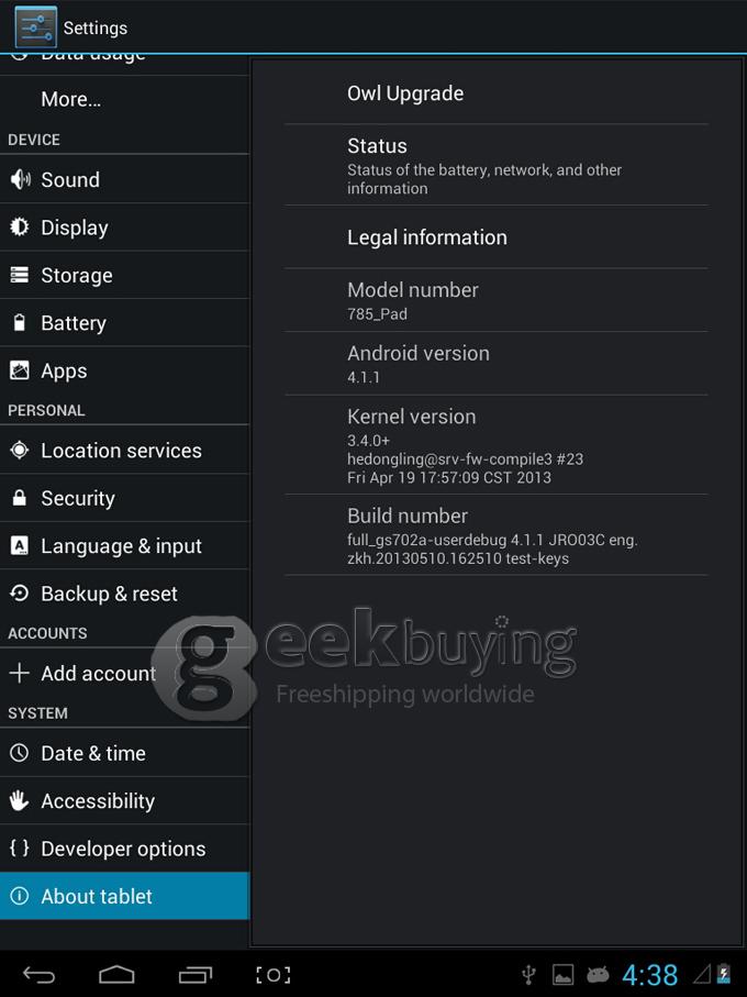 785Pad ATM7029 1.0GHz 7.9