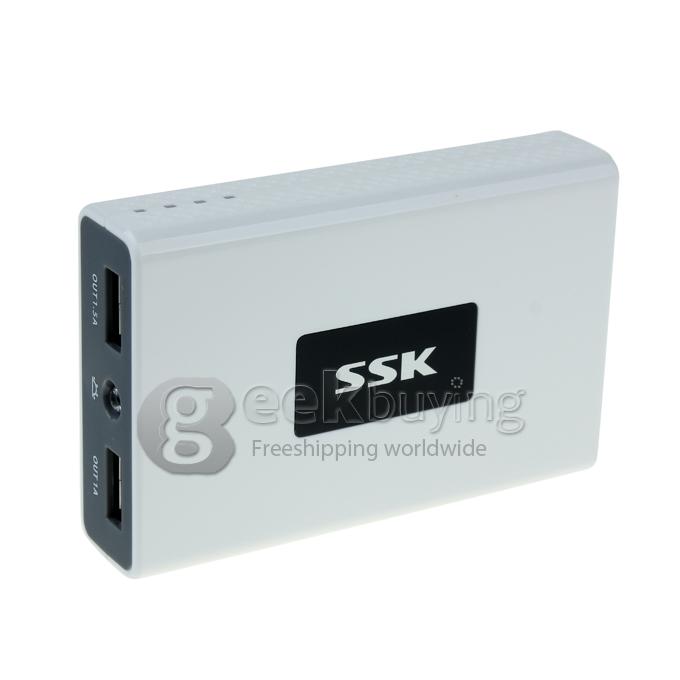 (SSK) 6600mAh Universal Power Bank External Power Source for Phone iPhone6 Plus