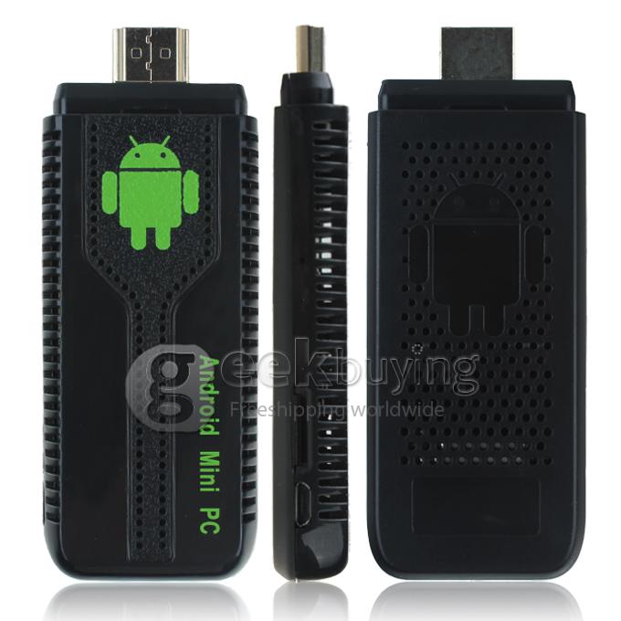 UG007B RK3188T Quad-Core Google Android 4.2 1.4GHz Mini TV BOX Dongle 2G/8G 1080P Wifi Bluetooth - Black