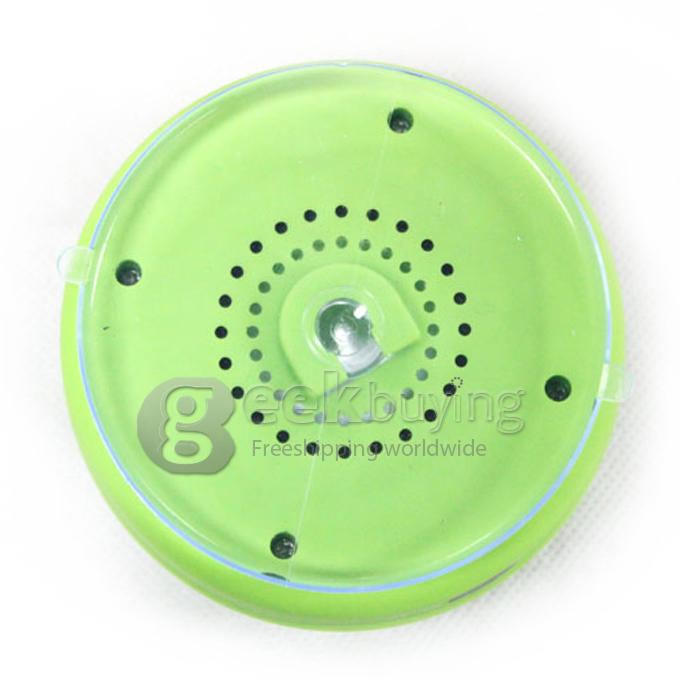 BTS-06 Mini Waterproof Bluetooth Speaker for iPad/iPhone/Other Mobile Phone-Green