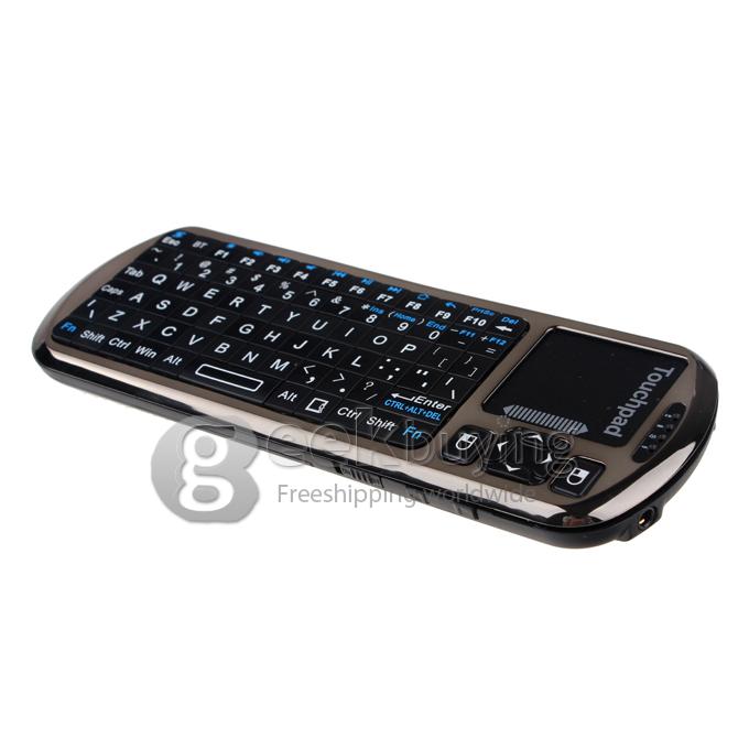 KP-810-18BV Bluetooth Wireless Mini Keyboard With Touchpad Speaker and Microphone for TV BOX Mini PC(005)